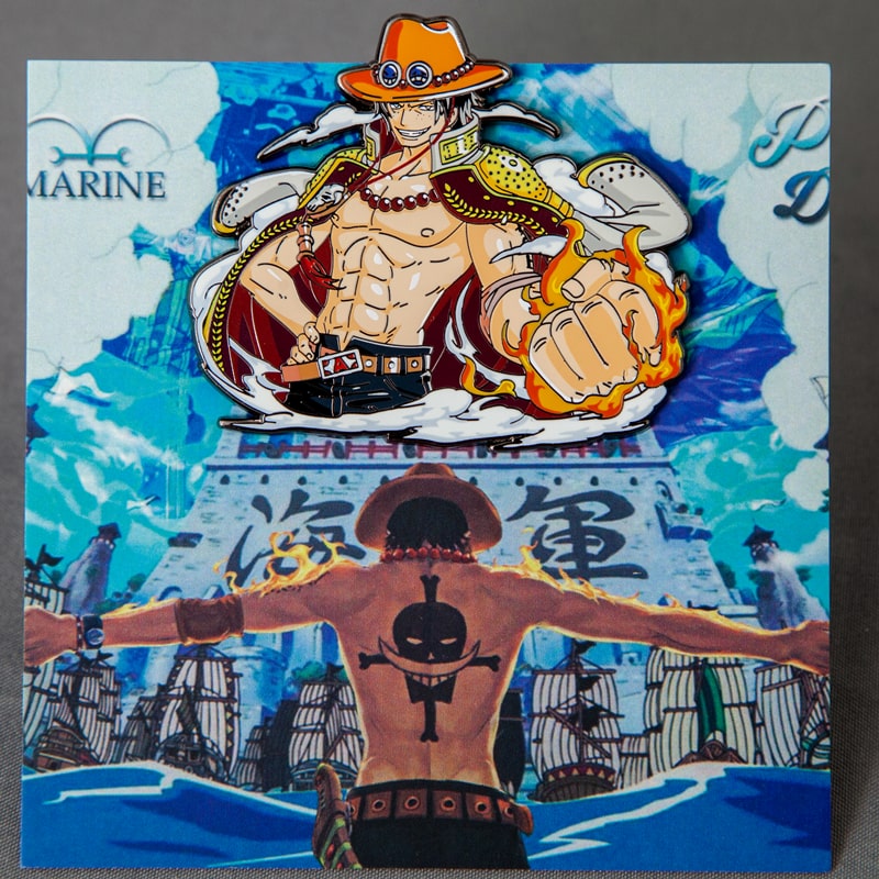 One Piece Ace pin